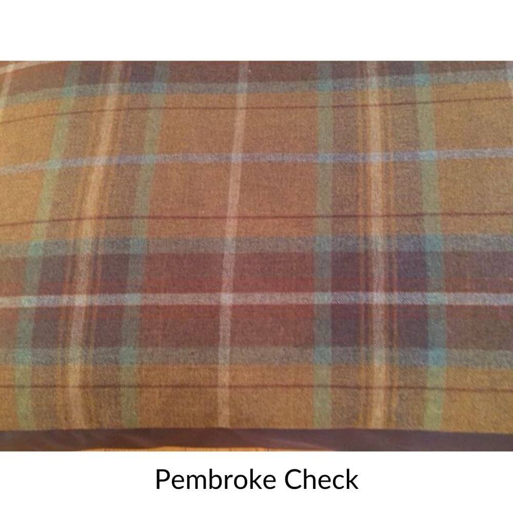 GB Pet Beds Handmade Country Check Dog Sofa Bed - Image 8